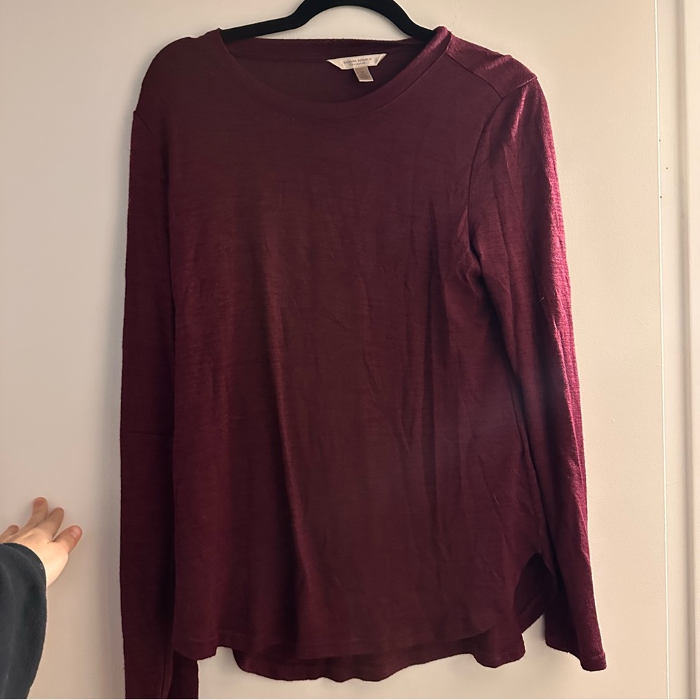 Banana Republic Luxespin light sweater